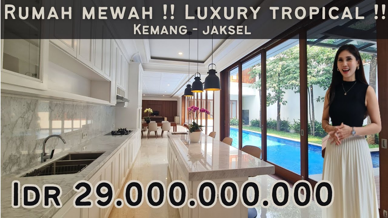 [SOLD] KAWASAN PARA ARTIS !!! BRAND NEW ||  LUXURY TROPICAL !!!! KEMANG - JAKARTA SELATAN