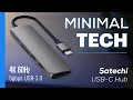 Satechi Slimline All-Metal USB-C 4K 60Hz 5gbps Hub - Review & Speed Test