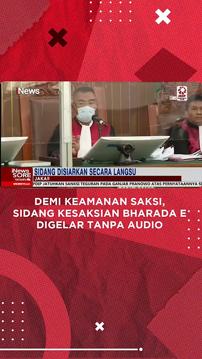 Demi Keamanan Saksi, Sidang Kesaksian Bharada E Digelar Tanpa Audio