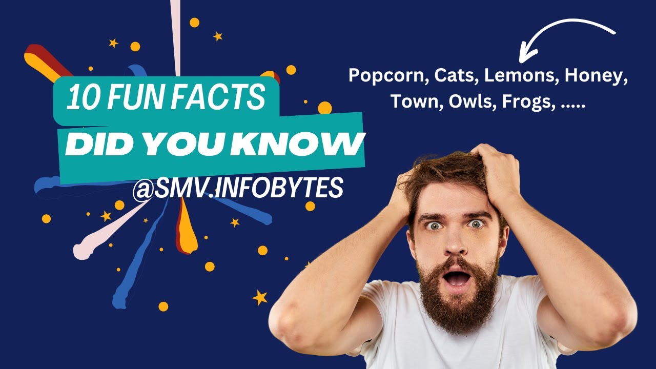 Discover the Top 10 Most Interesting Facts | Random facts | #facts # ...