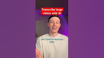 How to Transcribe Large Video Files with OpenAI Whisper