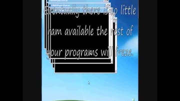 How to crash windows xp and vista.