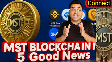 MST BLOCKCHAIN New \ 5 Good News Update Today/ masterstroke tecnoshof #latest Anousment official 