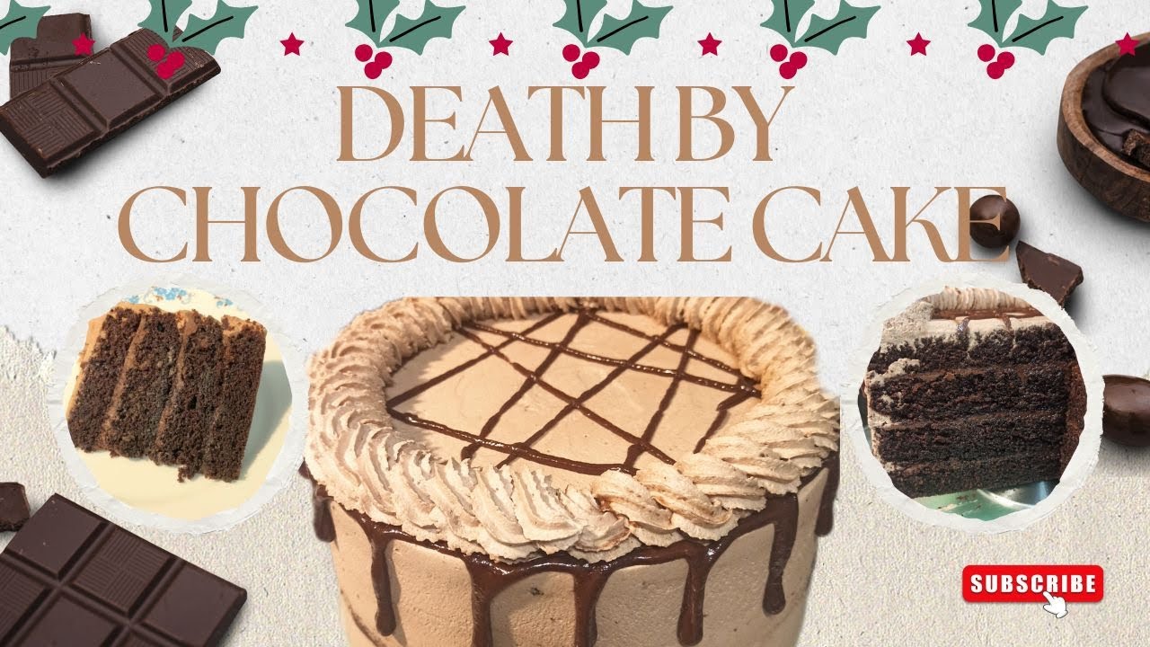 Death by Chocolate Cake Recipe | Super Moist & Ultra Rich | Matilda Cake | Holiday bakes