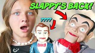 Slappy's Back with Benson From Toy Story! Attack of the Dummies! Goosebumps in Real Life!