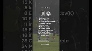 START XI. ⚪️⚫️