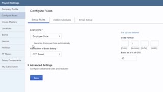 Payroll Settings Configuration in QuickBooks Payroll