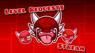 🔴GEOMETRY DASH LIVE🔴CHILL STREAM TALKING WITH CHAT AND LEVEL REQUESTS🔴