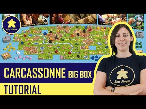 Carcassonne Big Box 6th Edition 2017 Includes 11 Expansions! New Z-Man 