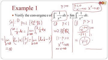 Lec37 微積分(一)-103學年度 7.8 Improper Integrals