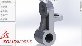 Solidworks Tutorial Exercise 03 | #solidworks  #extrude  #ribs