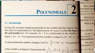 10 th (NCERT) Mathematics-POLYNOMIALS CHAPTER-2 EXERCISE- 2.1, EX 2.2 (Solution) | Pathshala (Hindi)