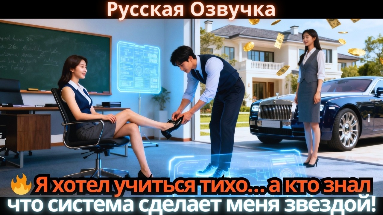 🔥 Я хотел учиться тихо… а кто знал, что система сделает меня звездой!