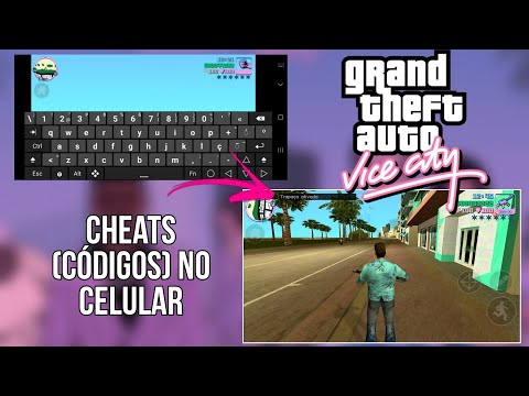 como colocar código Grand Theft Auto: Vice City pelo celular 