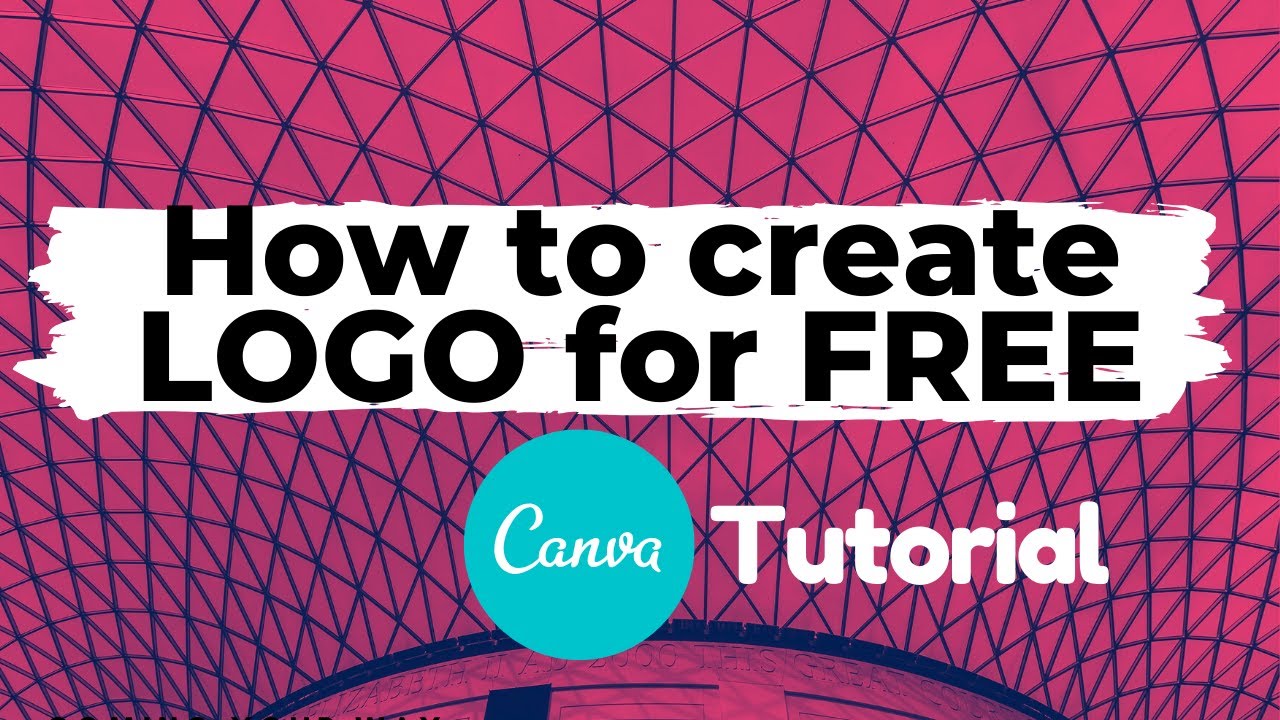 HOW TO CREATE LOGO FOR FREE ON IPHONE OR ANDROID - YouTube