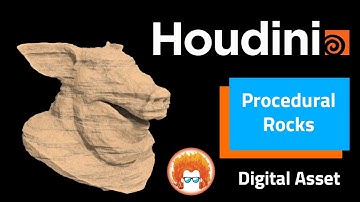 Procedural Rocks Generator ( Houdini Digital Asset )