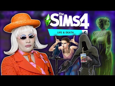 Causing ghost chaos in the Sims 4 Life and Death