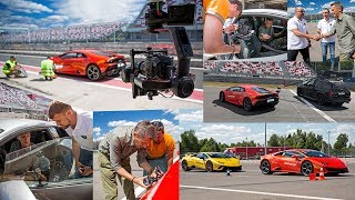Lamborghini Huracan EVO 2019 — за кадром