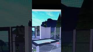 How to make a pool table in Bloxburg! #bloxburghacks #roblox #shorts