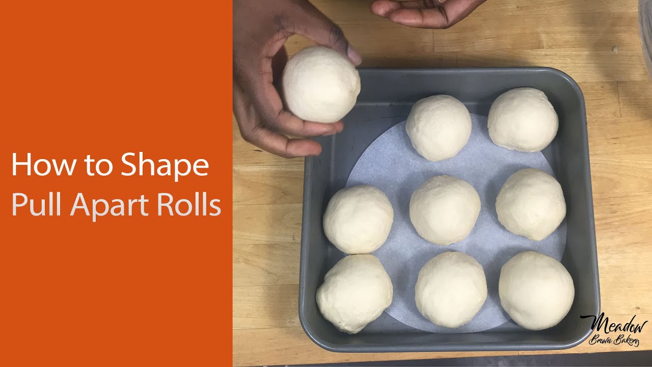 How to Shape Dinner Rolls How to Make Dinner Rolls Shiny YouTube
