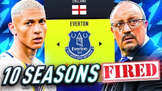 I *TAKEOVER* EVERTON for 10 Seasons and REPLACED RAFA BENITEZ!! FIFA 22 Career Mode