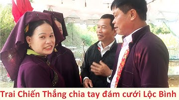 .Trai Chiến Thắng hát sli chia tay đám cưới Thống Nhất