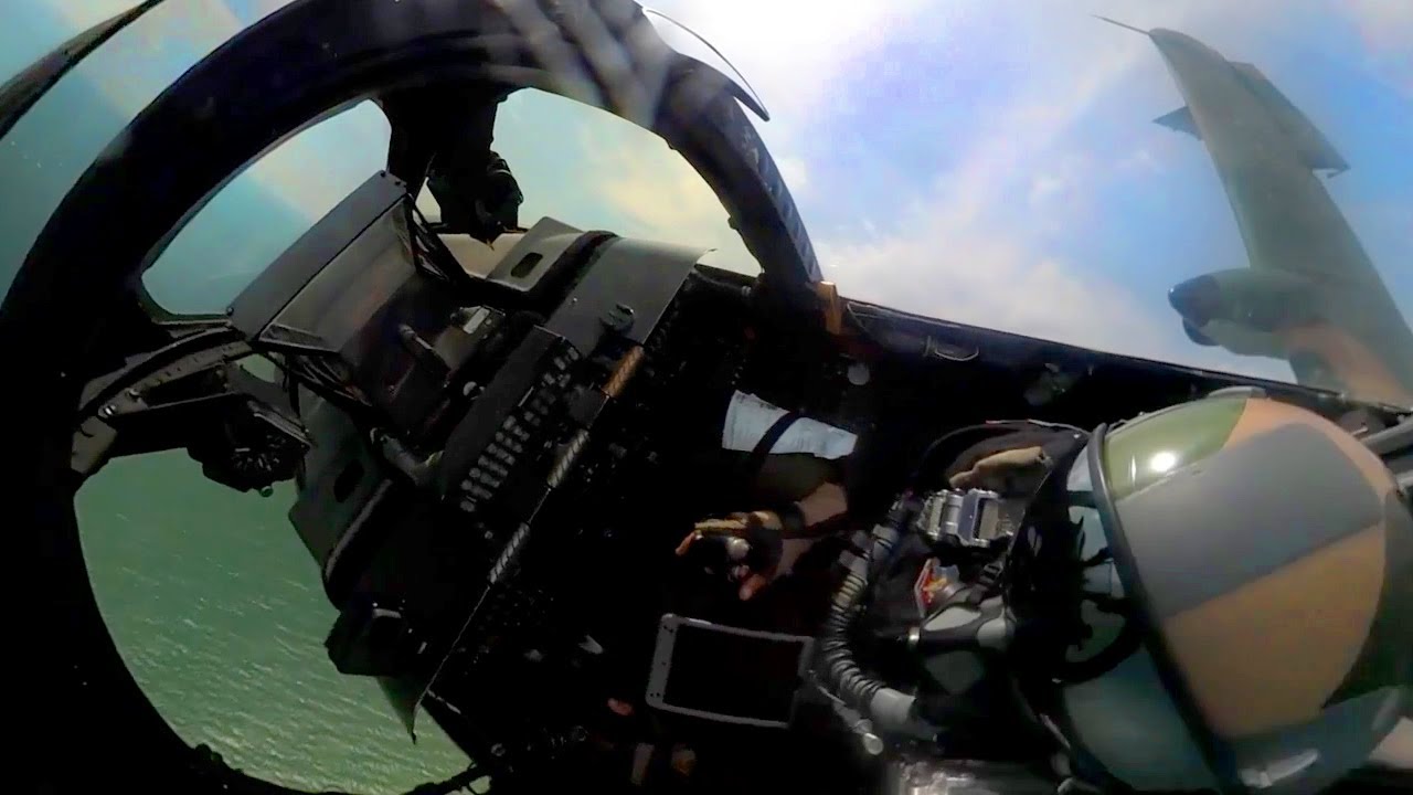 A-10 Thunderbolt II In New Vietnam-era Southeast Asia Camouflage At Airshow | Cockpit View