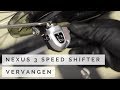 Shimano Nexus 3 speed shifter vervangen