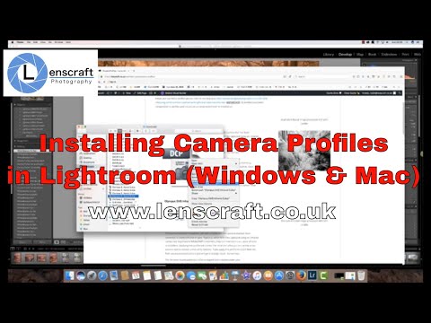 Installing Camera Profiles In Lightroom (Windows And Mac)
