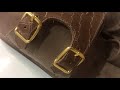 ポルペッタ ROLF D.MONK クロコ型押し サンダル ベージュ