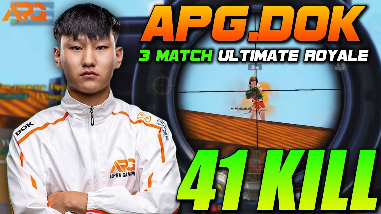 PUBG Mobile Mongolia : Dok 3 Match Ultimate Royale Highlight Ep.529