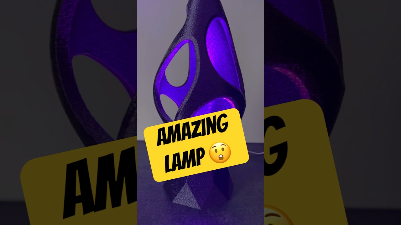 3D Printing the Most Beautiful Lamp Ever🔥 