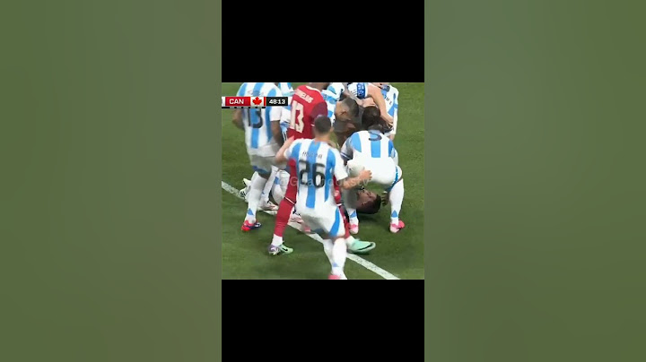 Unforgettable: Argentina's First Goal vs Canada | Copa America 2024  #copaamerica2024 #lionelmessi