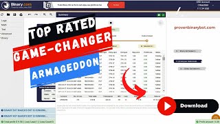 Game-Changer Binary.com Bot - Contingency Binary Bot | Armageddon Apocalypse Binary Bot screenshot 3