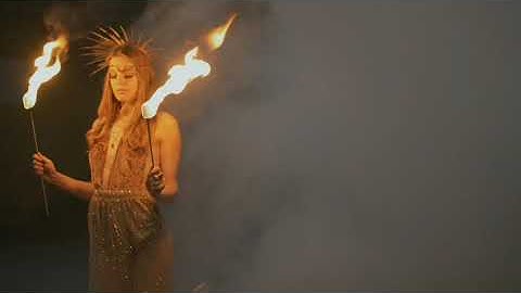 Behind The Scenes of a Phatom Camera Filming a Fire Performer at 1000 FPS!