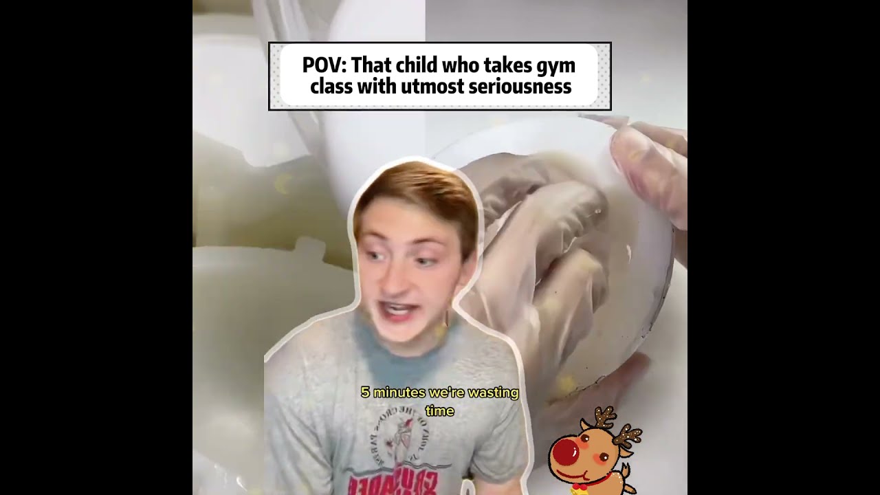 POV That Child Who Takes Gymcass Without Most Seriousness Celebrity Foryou