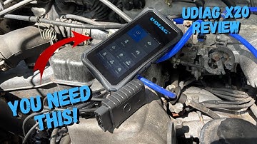 UDIAG X-20 TPMS Scan And Diagnostic Tool | Quick Features Review