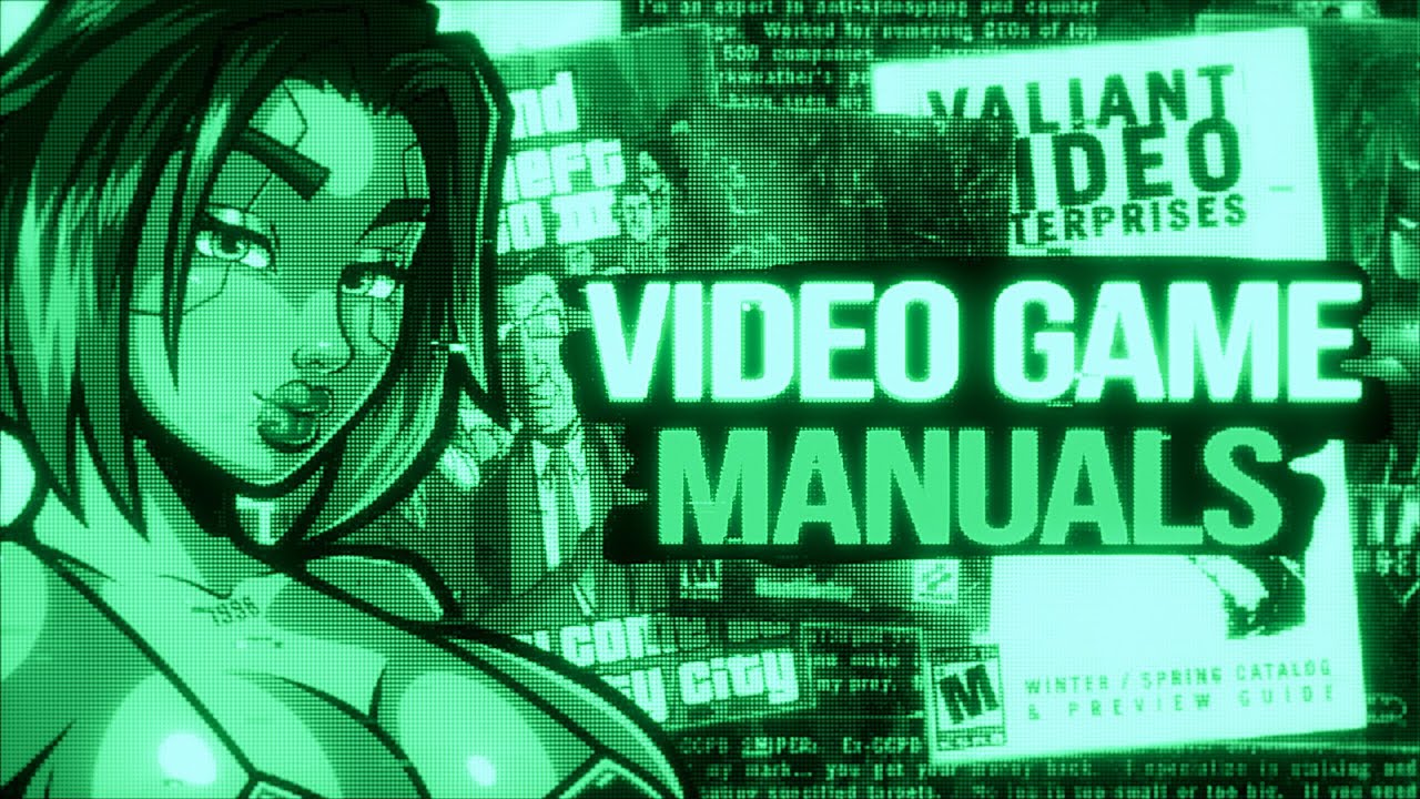 The Forgotten Art of Video Game Manuals