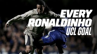 *That* Strike Against Chelsea | Every Ronaldinho UEFA Champions League Goal
