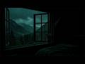 Gentle Rain in Outside the Window Bedroom | Cozy Night Ambience for Rest
