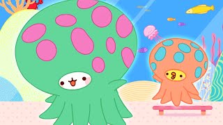 Molang & Piu Piu - Tour del Acuario de Peces | Dibujos animados divertidos para niños