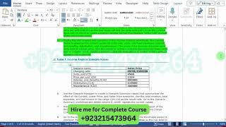 Excel Module 8 End of Module Project 1a || Four Winds Energy || NP_EX19_EOM8-1 || Complete Solutions
