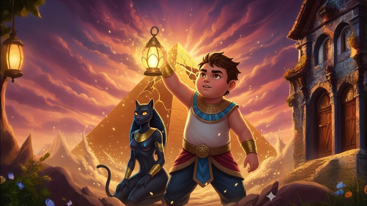 Kebi and the Secret of the Sun | Ancient Egyptian Myth Adventure Story for Kids
