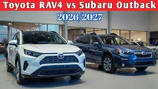 Toyota RAV4 vs Subaru Outback – Which SUV Should You ACTUALLY Buy 2026/2027?