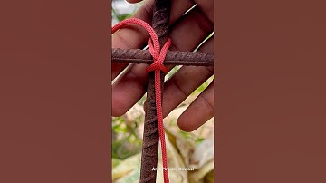 Constrictor KNOT - Simple but works!! #shorts