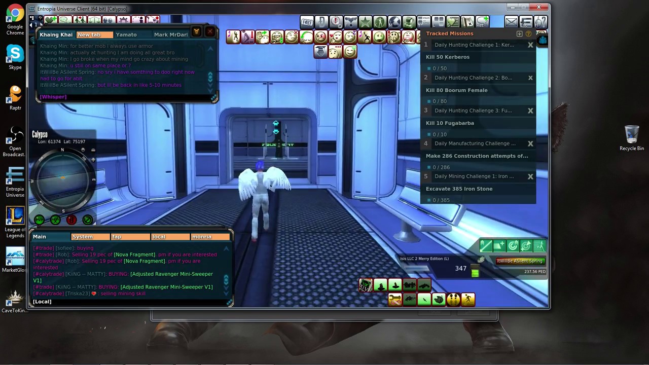 Entropia Universe Daily Mission Tokens YouTube