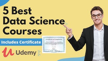 5 Best Data Science Courses on Udemy | Top 5 Data Science Courses with Certificate