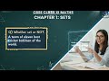 Whether a set or NOT. A team of eleven best cricket batsmen of the world | Set Theory Explained 🤯