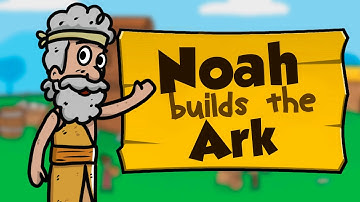 Noah Builds an Ark🚢🔨 | Animated Bible Stories |  My First Bible | 04