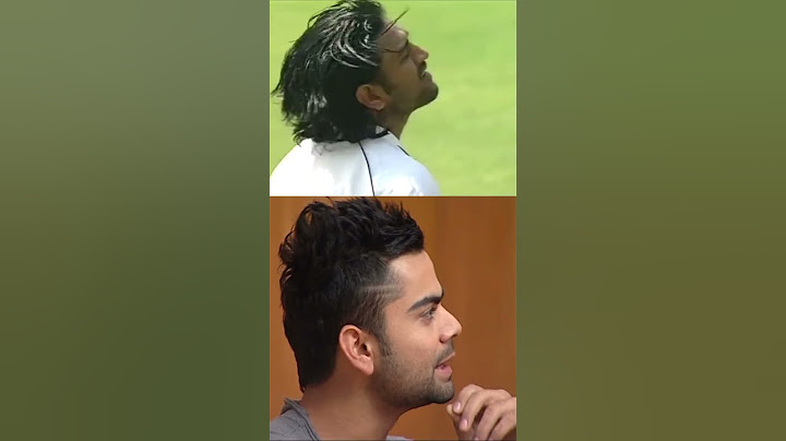 Virat kohli tells why Dhoni cut his long hair | Team India | Cricket